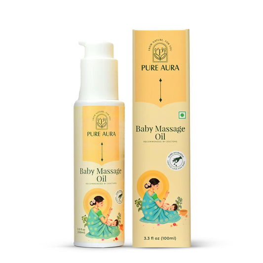PURE AURA  Baby Massage Oil
