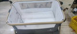 Experience comfort and convenience with the STAR AND DAISY Co-Glide Electric Automatic Cradle Swing, offering gentle gliding motion, adjustable settings, and safety features for a peaceful sleep for your baby.