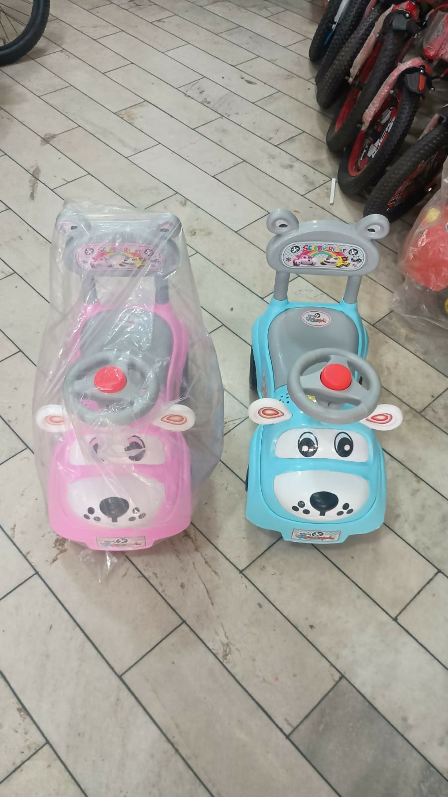 Kids Scooter - Pink and Blue