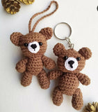 Teddy bear keychain