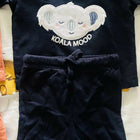 ARIEL Cotton Fleece T-Shirt With Trousers (Set Of 2)