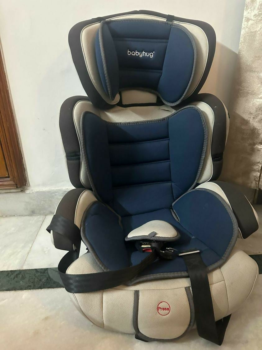 Ensure your baby's safety and comfort on the road with the BABYHUG Car Seat - a trusted travel companion for peace of mind.