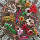 Soothe your teething baby naturally with our Neem Macrame Teethers, crafted from high-quality neem wood and soft macrame for safe and soothing relief.