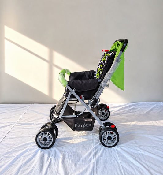 Little Pumpkin Kiddie Kingdom Baby Stroller Pram Reversible Handle Green B191