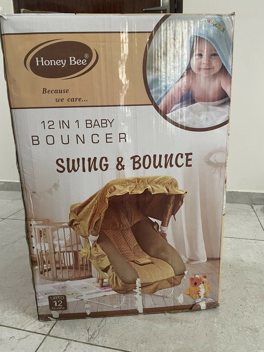 Baby rocker and swing