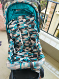 BABYHUG Cocoon Blue Stroller/Pram