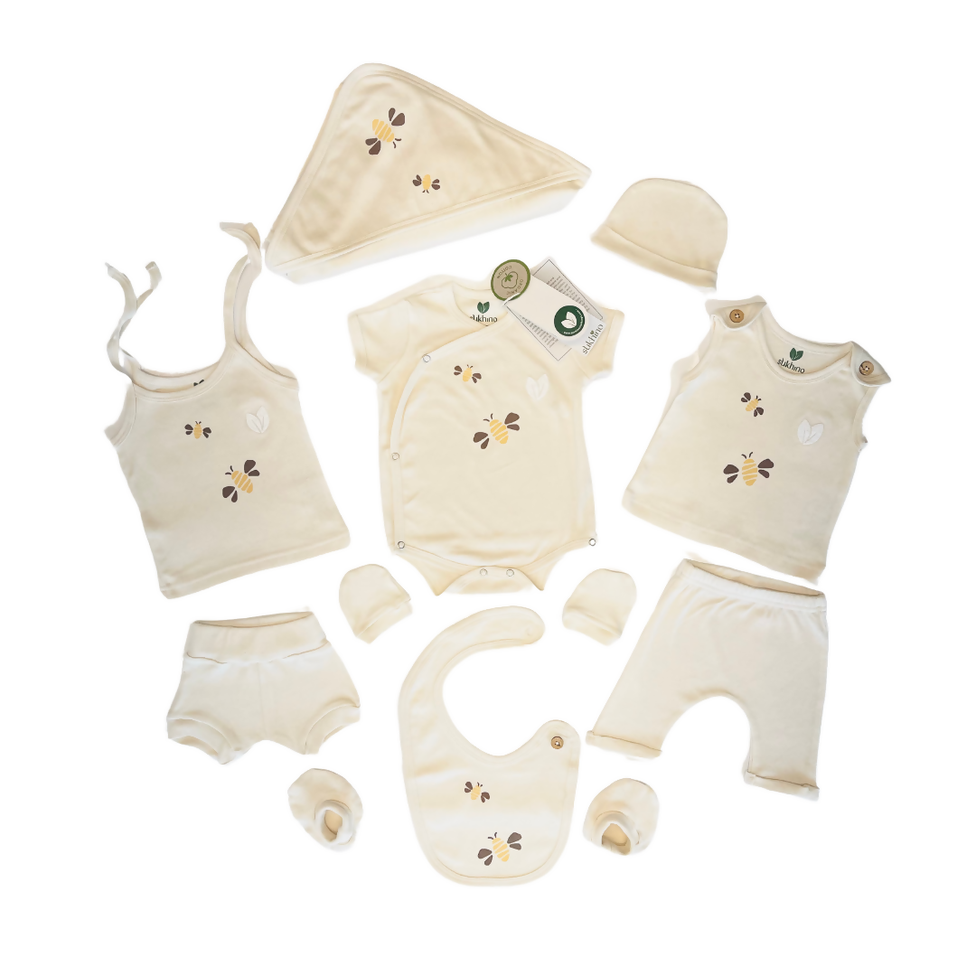 Natural Printed & Drop Needle Sets