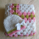Crochet Handmade baby blankets (multiple designs available)