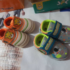 Children's shoes with cartoon designs 