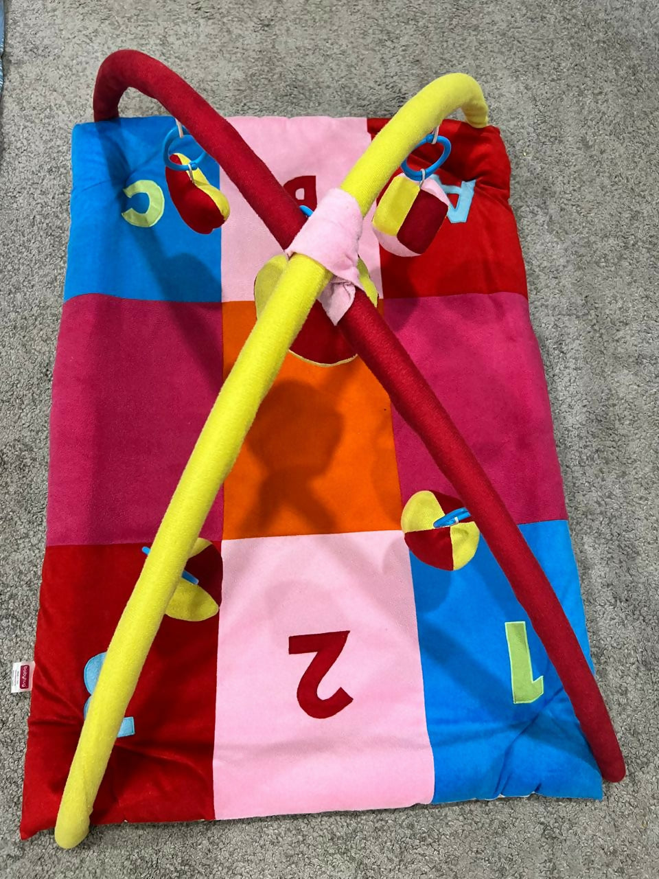 Stimulate your baby’s senses and motor skills with the BABYHUG Playgym—designed to nurture growth, comfort, and fun in a safe environment.