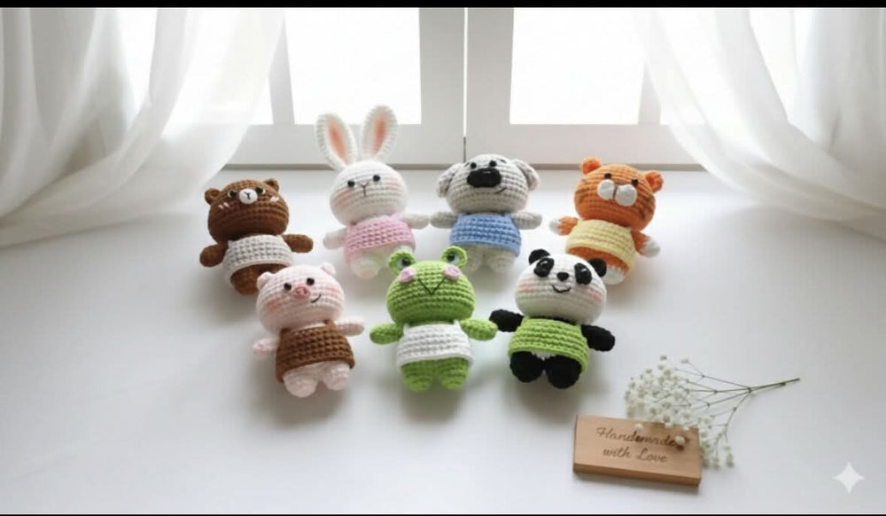 Crochet Key Chain for Kids