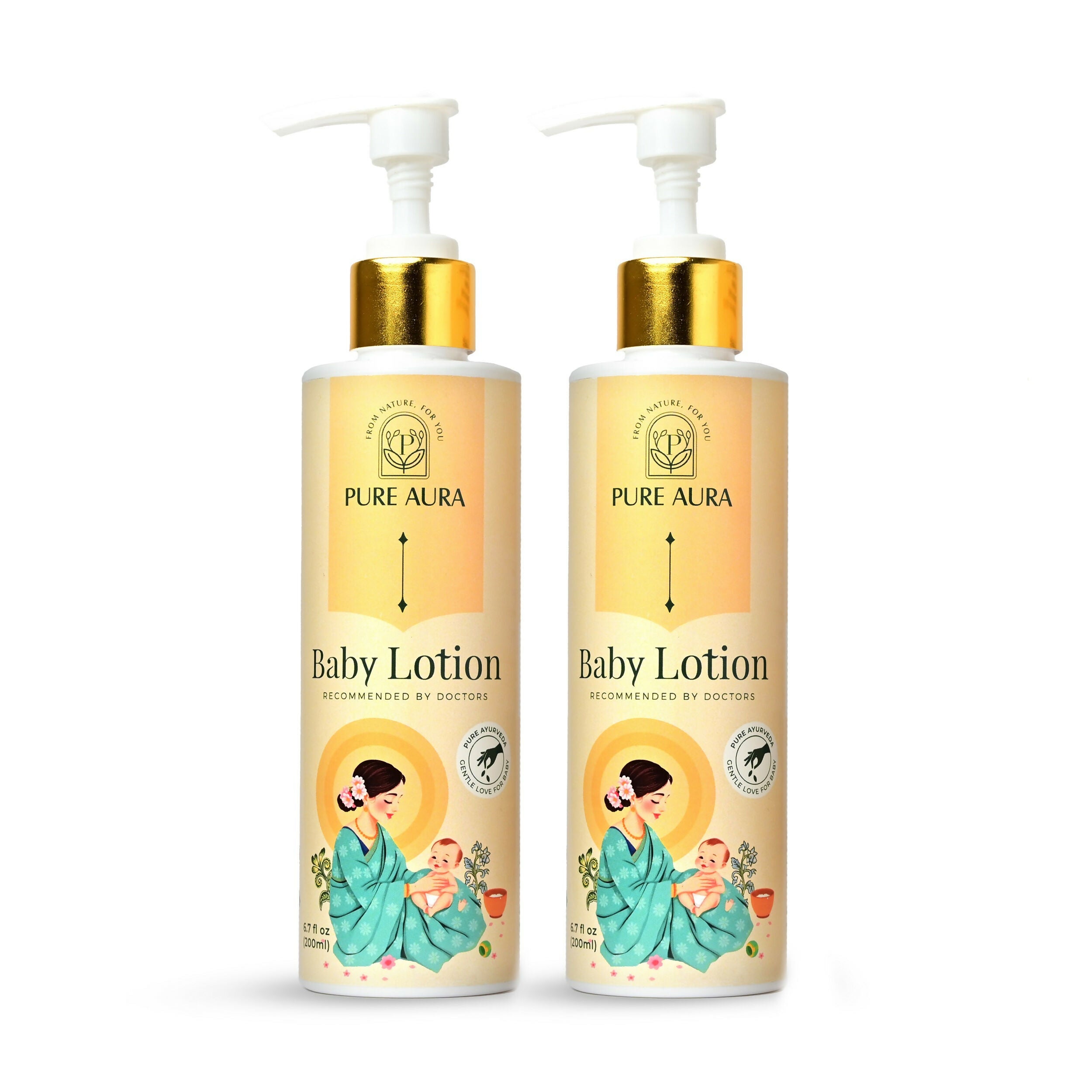 PURE AURA Lotion Pack of 2