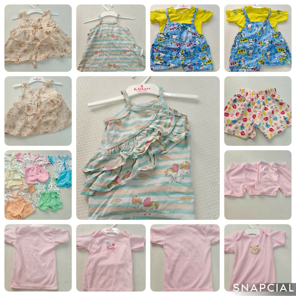 10-Piece Baby Girl Clothes Set – Soft, Comfortable & Adorable Outfits