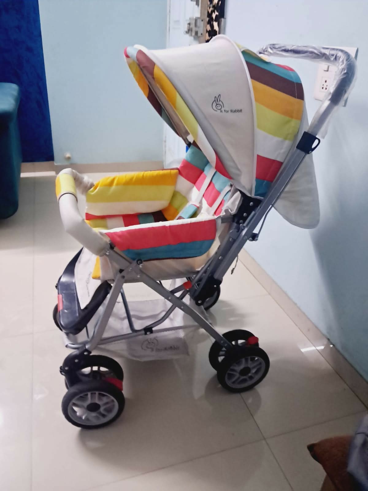 Experience comfort, safety, and style with the R FOR RABBIT Stroller ...