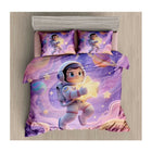 King size bedsheet with astronaut design 