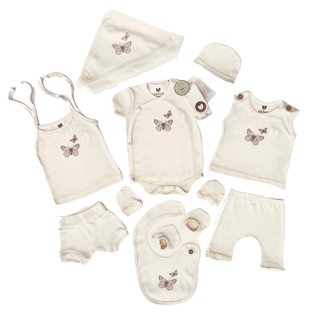 Natural Printed & Drop Needle Sets