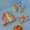 Crochet Beanie and Bootie set