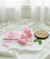 Crochet baby booties and cap/ Crochet handknitted baby beanie and shoes