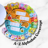 Alphabet Busy Book – Fun & Interactive Learning for Toddlers