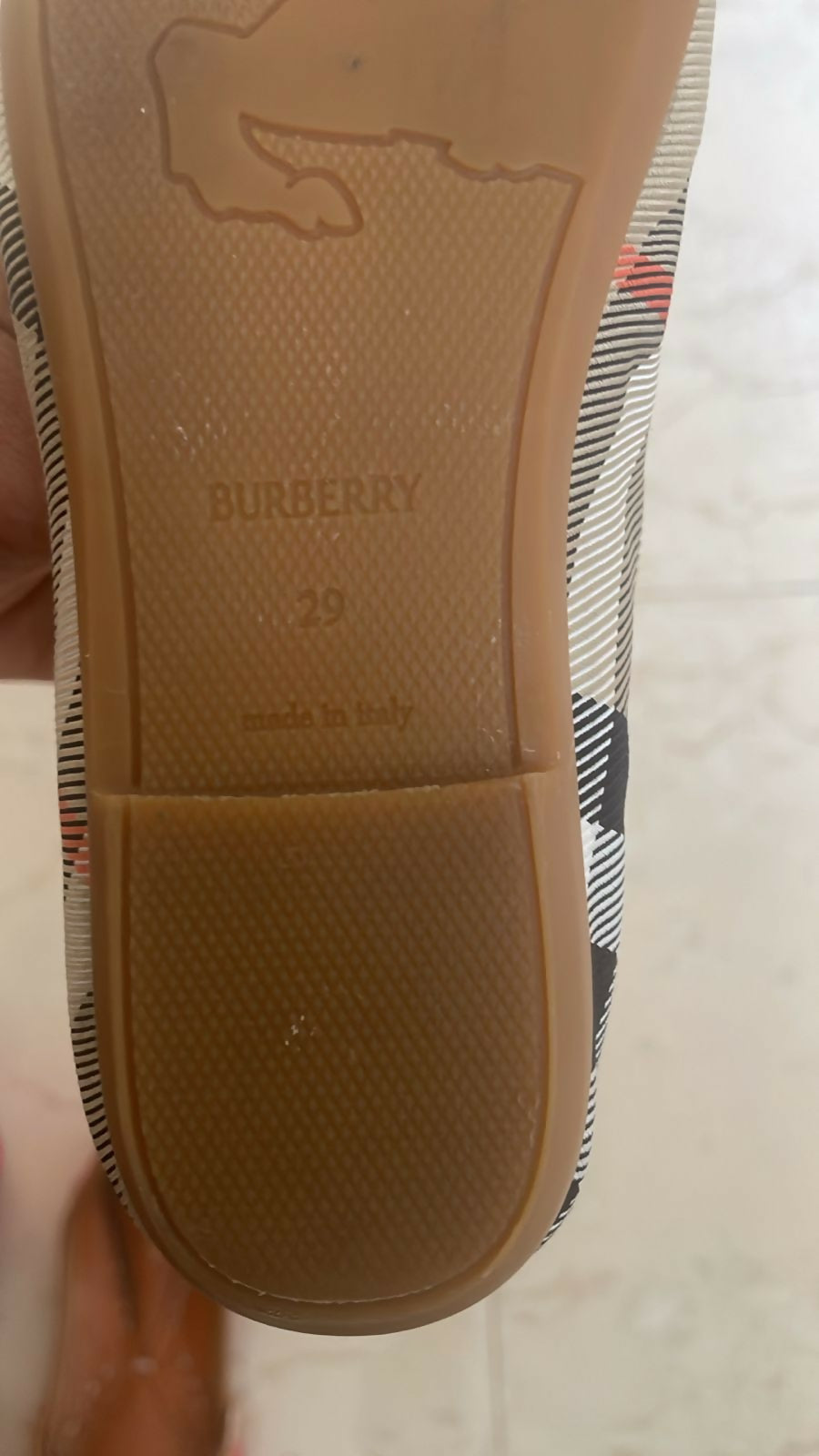 Burberry Bellies For Baby Girl