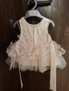 BABYHUG Sleeveless Party Wear Tutu Frock with Butterfly & Bow Applique
