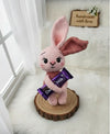 Crochet handmade bunny with Chocolate