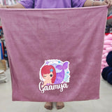 Personalized Kids Towel – 55 × 30 Inches