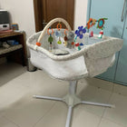 HALO Bassinest Twin Sleeper - Safe, breathable, and convenient bedside sleeping solution for twins with soothing features.