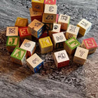 Wooden Alphabets with Box: Durable, brightly colored alphabet letters in a wooden box for fun, educational play. Perfect for early learners!
