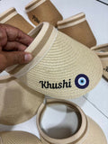 Personalised Beach Visor Caps