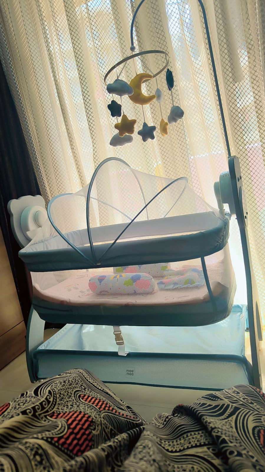 MEE MEE 'S Automatic Electric Cradle cum Bassinet
