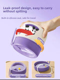 Panda Theme Steel Lunch Box Cum Food Jar