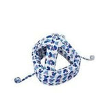 Baby adjustable safety helmet Minnie mouse print white blue - PyaraBaby