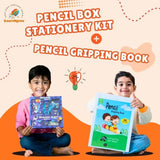 I LEARNNGROW Pencil Box stationery kit + Pencil Gripping Box