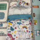 HAUS & KINDER 3 in 1  Baby Sleeping Bag and Carry Nest