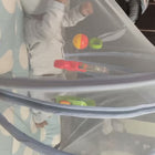 Protect and entertain your baby with our versatile Bed with Mosquito Net – converts into a play gym with engaging toys for safe sleep and fun playtime.