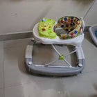 R for Rabbit Classic Rocking Baby Walker for Kids - White-Grey