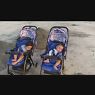 LUVLAP Joy Stroller/Pram for Baby- Blue