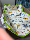 LUVLAP 3-In-1 Baby High Chair, Green