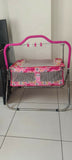 Foldable Baby Jhula / Cradle,pink 