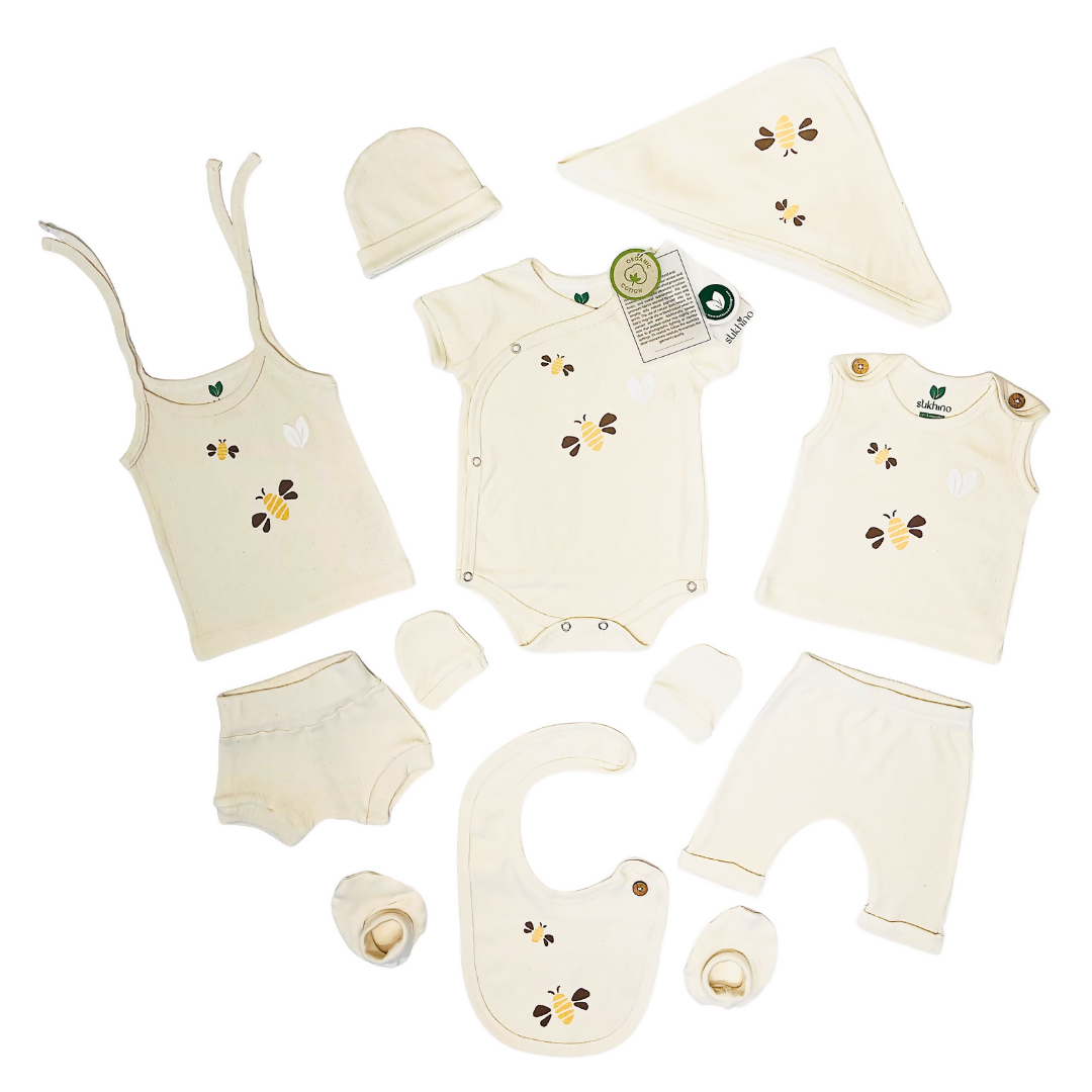 Natural Printed & Drop Needle Sets