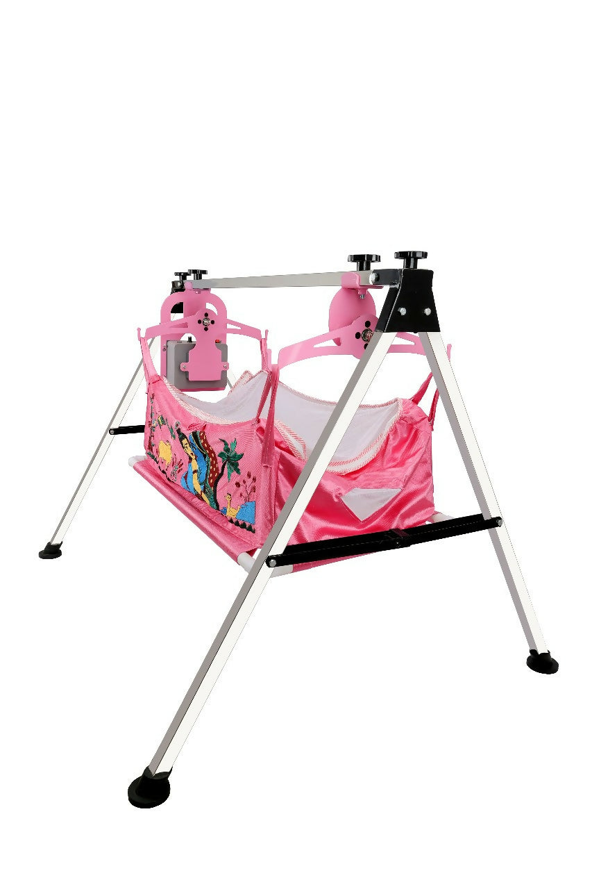 Effortlessly rock your baby to sleep with the Automatic Cradle Kit—gentle, quiet, and perfect for peaceful naps!