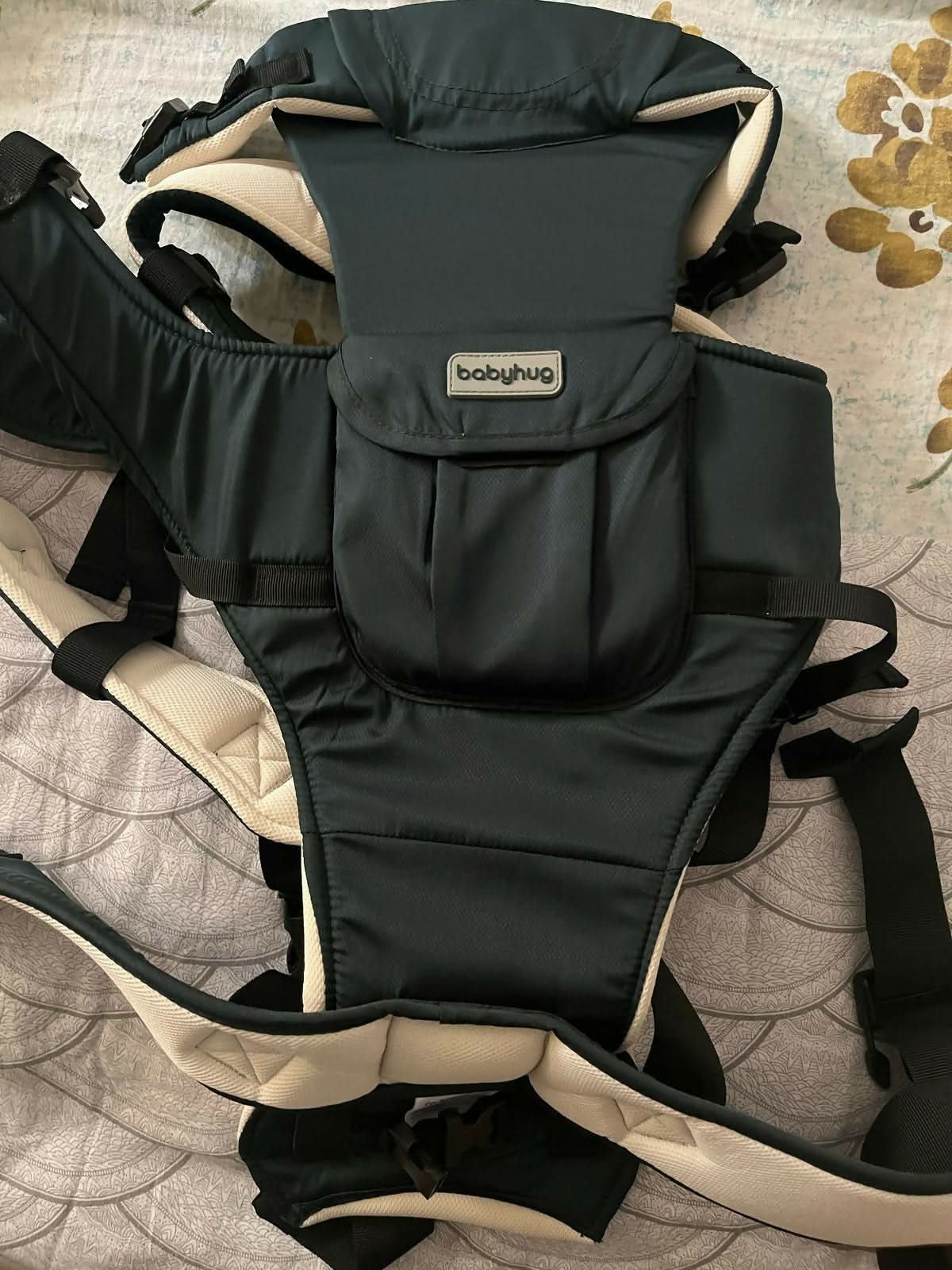 Buy BABYHUG Baby Carrier – Comfortable, Ergonomic Carrier with Multiple Positions & Padded Support

