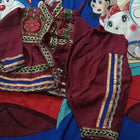 Garba Wear Kedia Reddish