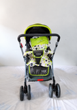 LuvLap Sunshine Baby Stroller Pram Reversible Recline Canopy Foldable B153