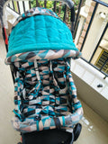 BABYHUG Cocoon Blue Stroller/Pram