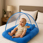 Baby bedding set with mosquito net