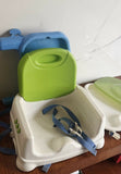 FISHER-PRICE Healthy Care Deluxe Booster Seat – Green/Blue