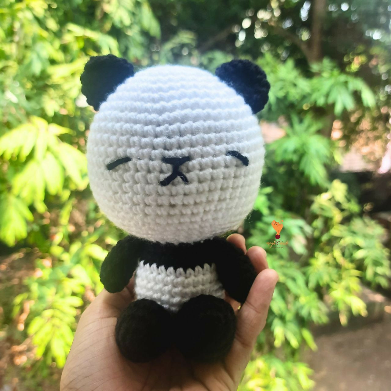 Crochet Panda Plushie - PyaraBaby