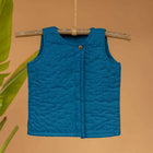 Brimming Blue - Boys Quilted Jacket - PyaraBaby